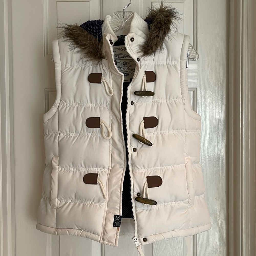 Jacket with furry hoodie